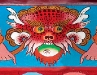 Green Man, Buddhist Symbol, Kathmandu